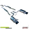 Milltek Catback Exhaust with Satin Black Oval Tips for Audi B7 RS4 Saloon Avant and Cabriolet